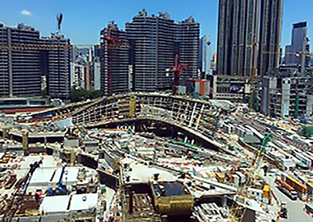 High Speed Rail Project in Tsim Sha Tsui, Hongkong
